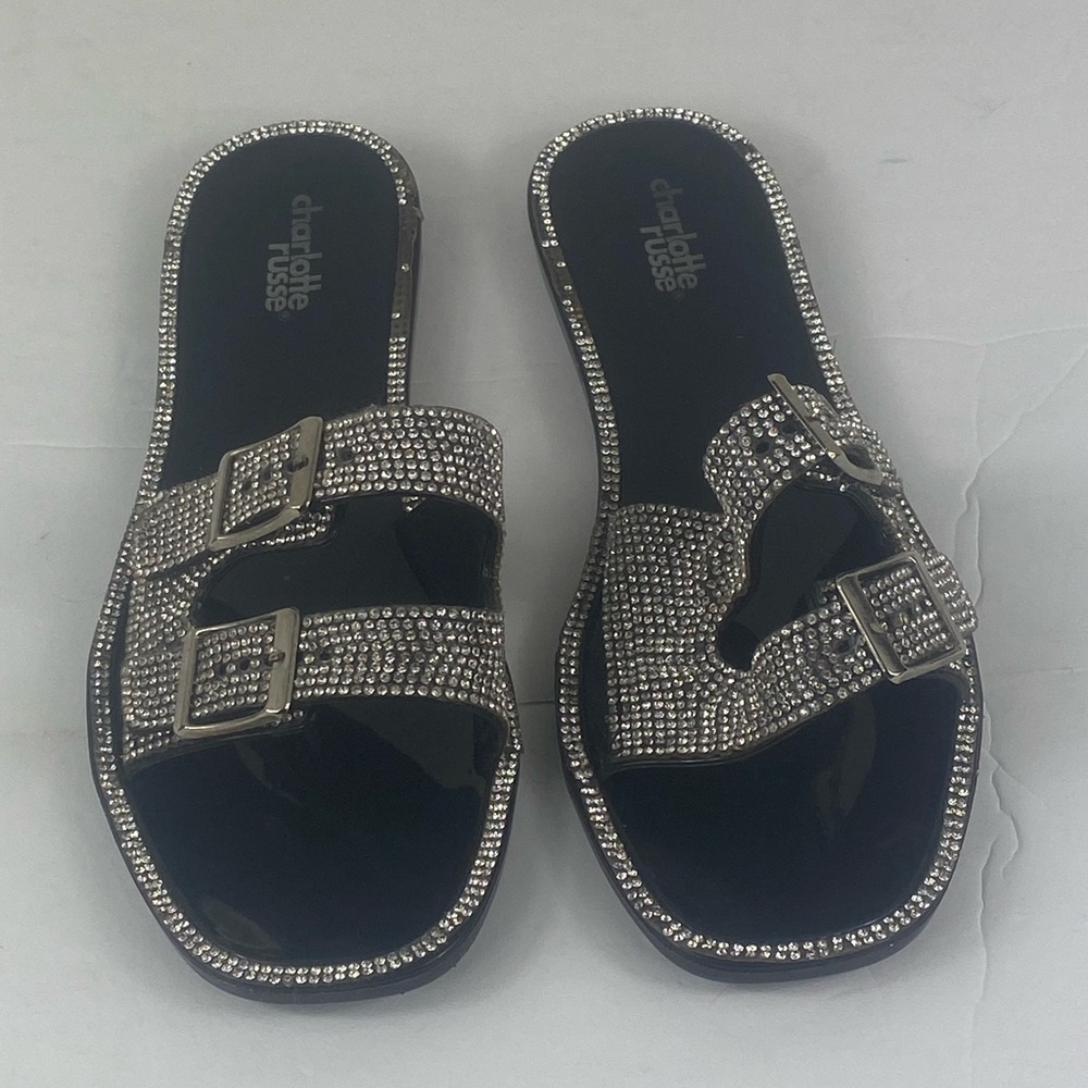 Charlotte Russe Fashion Bling Sandals - Picture 2 of 4